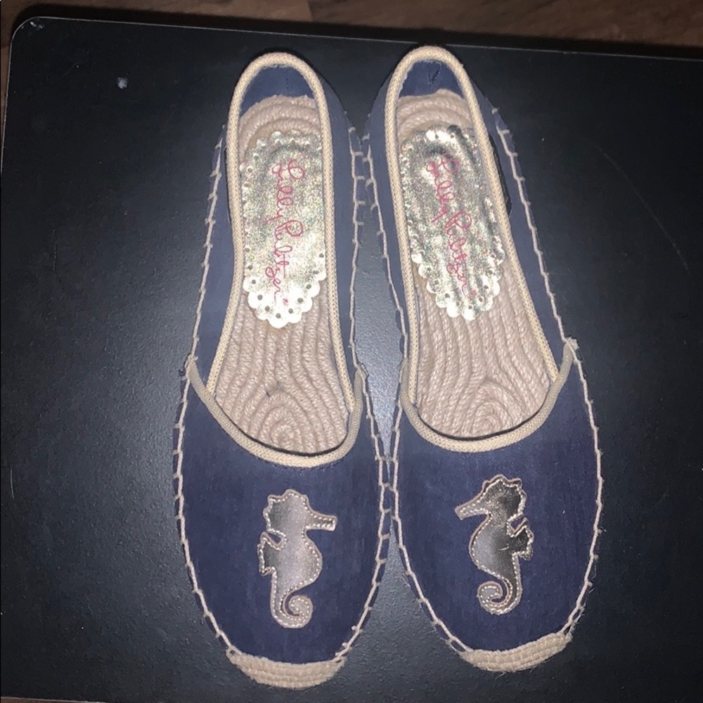 DENIM LILLY PULITZER ESPADRILLES - Picture 7 of 7
